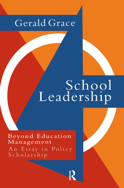 School Leadership : Beyond Education Management, EPUB eBook
