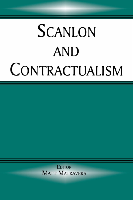Scanlon and Contractualism, PDF eBook