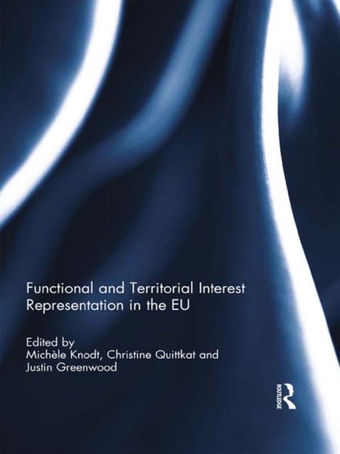 Functional and Territorial Interest Representation in the EU, EPUB eBook