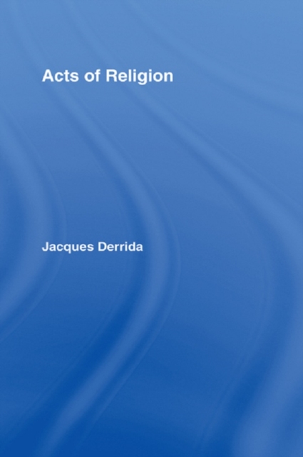 Acts of Religion, PDF eBook