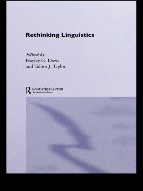 Rethinking Linguistics, EPUB eBook