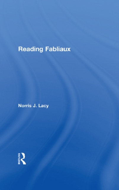 Reading Fabliaux, PDF eBook