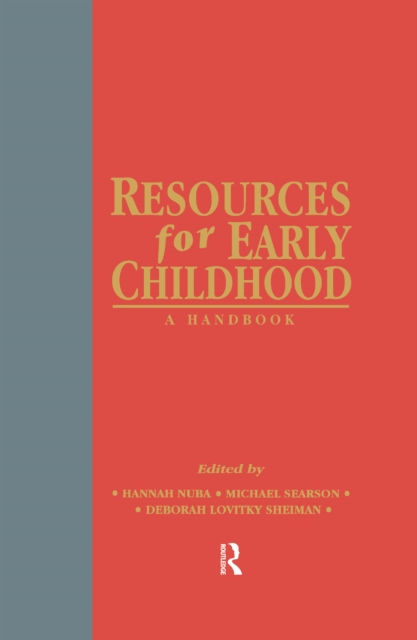 Resources for Early Childhood : A Handbook, PDF eBook