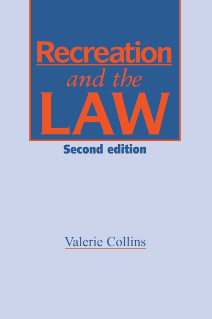 Recreation and the Law, EPUB eBook