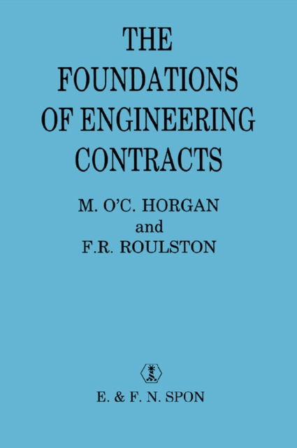 The Foundations of Engineering Contracts, EPUB eBook