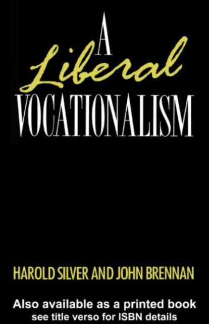 A Liberal Vocationalism, PDF eBook
