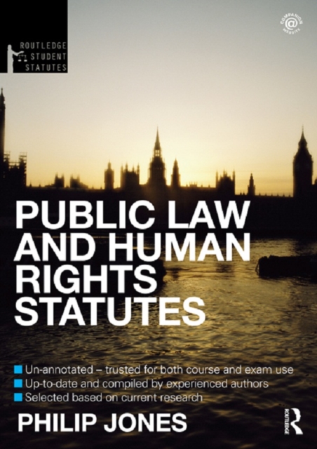 Public Law and Human Rights Statutes, PDF eBook