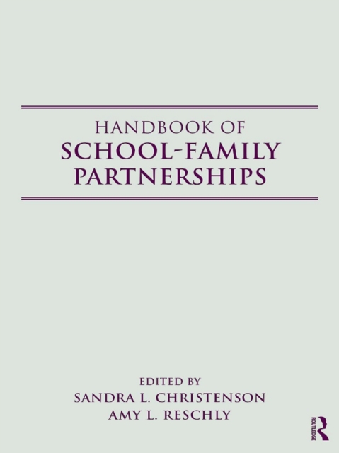 Handbook of School-Family Partnerships, EPUB eBook