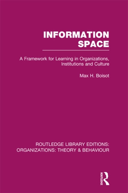 Information Space (RLE: Organizations), PDF eBook