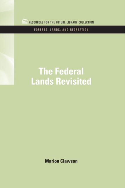 The Federal Lands Revisited, PDF eBook