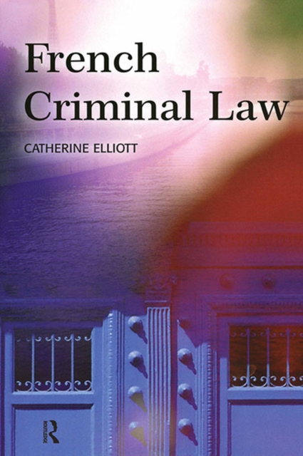 French Criminal Law, PDF eBook