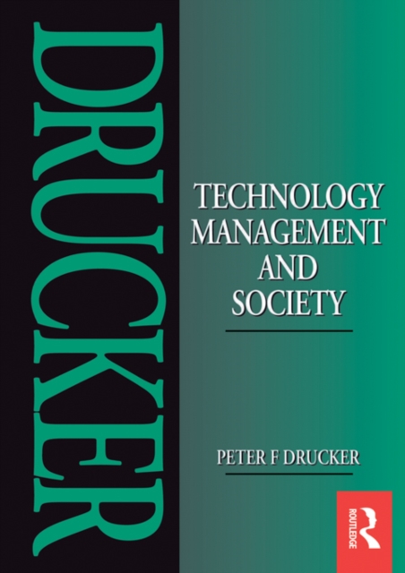 Technology, Management and Society, PDF eBook