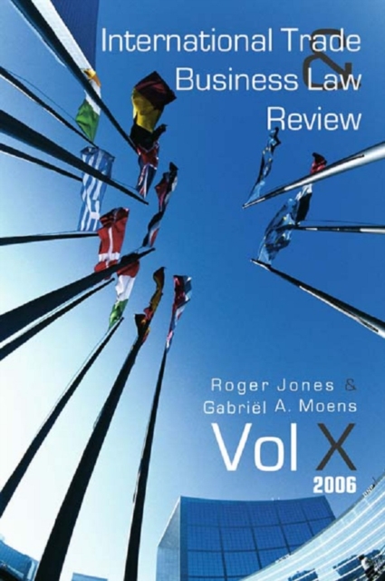 International Trade and Business Law Review : Volume X, PDF eBook