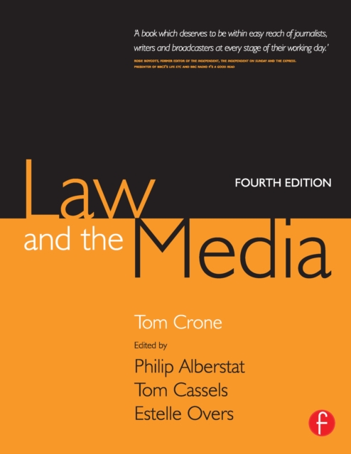 Law and the Media, EPUB eBook