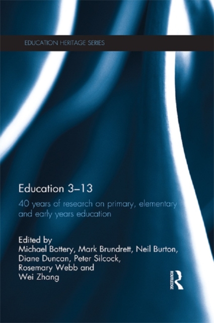 Education 3–13 : 40 Years of Research on Primary, Elementary and Early Years Education, EPUB eBook