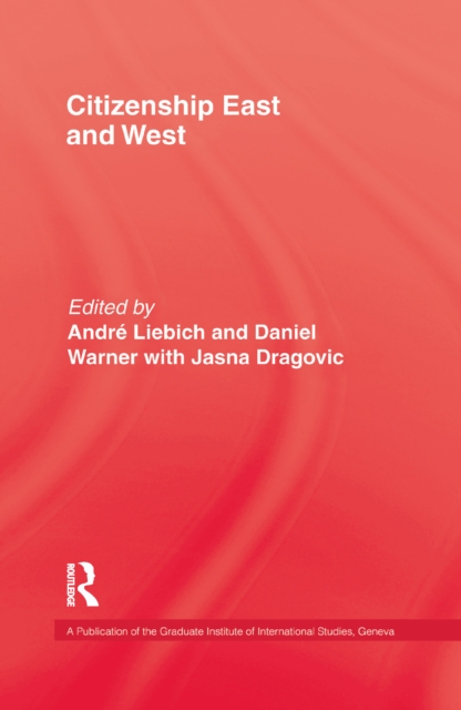 Citizenship East and West, PDF eBook