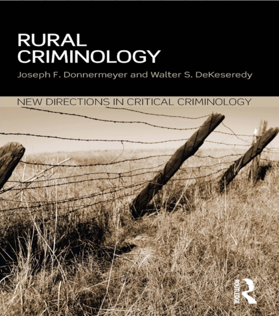 Rural Criminology, PDF eBook