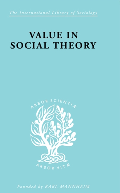 Value in Social Theory, EPUB eBook