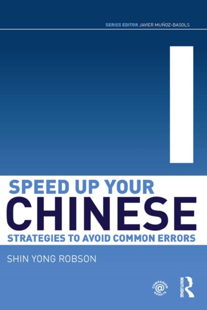 Speed Up Your Chinese : Strategies to Avoid Common Errors, PDF eBook