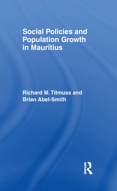 Social Policies and Population Growth in Mauritius, PDF eBook