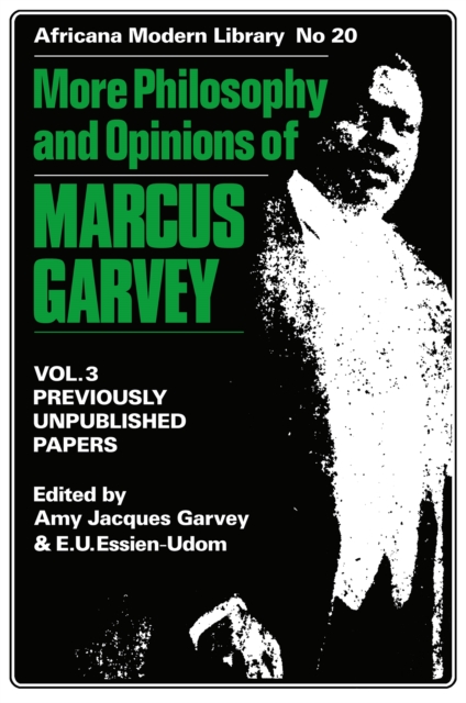 More Philosophy and Opinions of Marcus Garvey, PDF eBook
