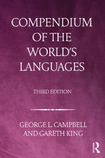 Compendium of the World's Languages, EPUB eBook