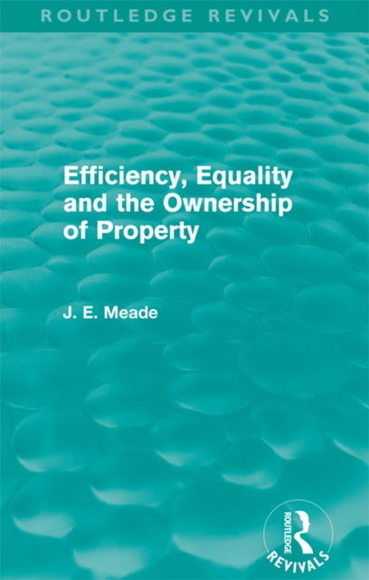 Efficiency, Equality and the Ownership of Property (Routledge Revivals), EPUB eBook