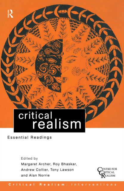 Critical Realism : Essential Readings, PDF eBook