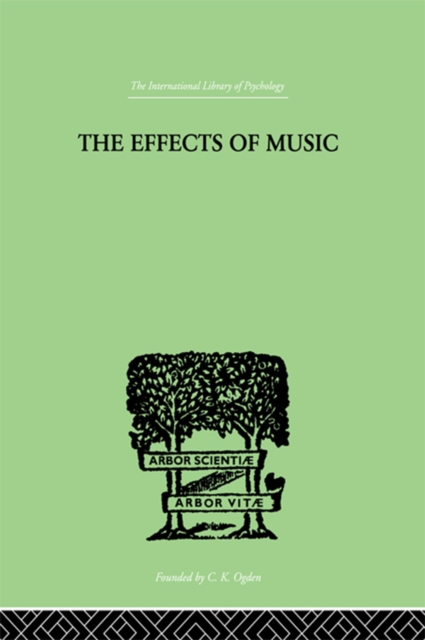 The Effects of Music : A series of Essays, PDF eBook