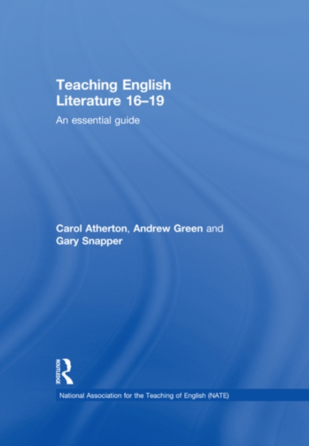 Teaching English Literature 16-19 : An essential guide, EPUB eBook