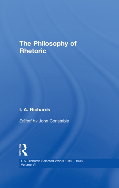 The Philosophy of Rhetoric V7, EPUB eBook