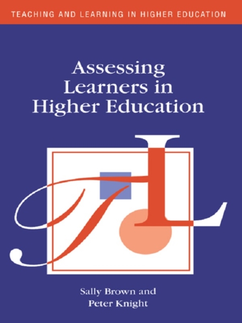 Assessing Learners in Higher Education, EPUB eBook