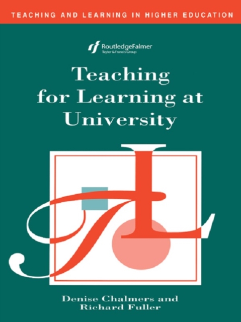 Teaching for Learning at University, PDF eBook