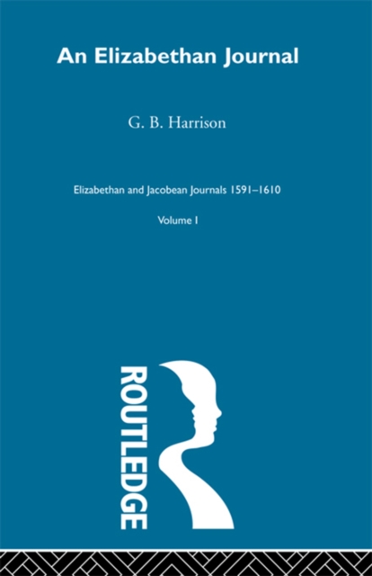 An Elizabethan Journal      V1, PDF eBook