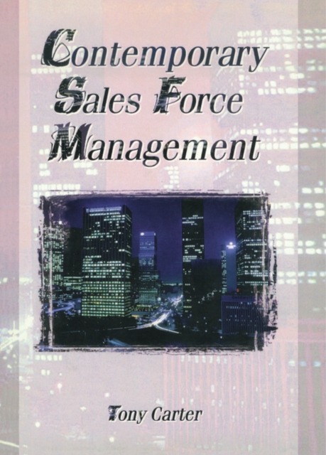 Contemporary Sales Force Management, PDF eBook