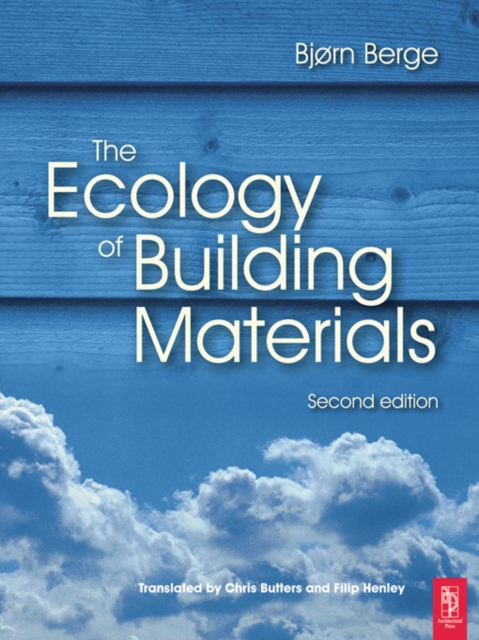 The Ecology of Building Materials, EPUB eBook