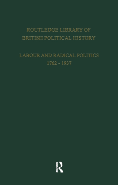 English Radicalism (1935-1961) : Volume 6, PDF eBook