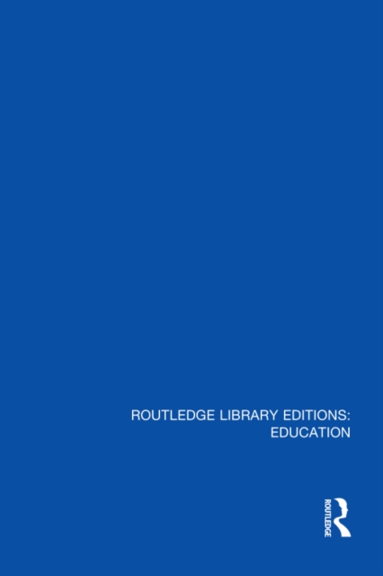 Routledge Library Editions: Education Mini-Set M Special Education and Inclusion, PDF eBook