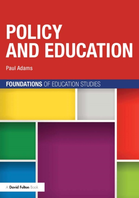 Policy and Education, PDF eBook