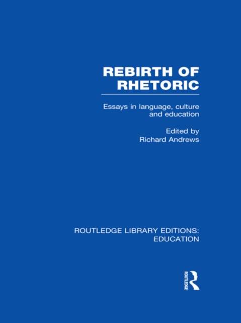 Rebirth of Rhetoric, EPUB eBook