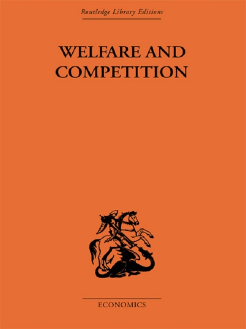 Welfare & Competition, PDF eBook
