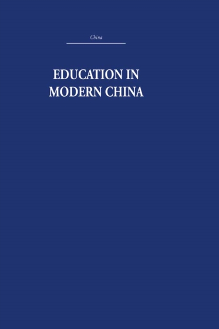 Education in Modern China, PDF eBook