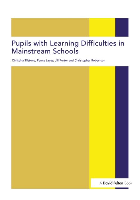Pupils with Learning Difficulties in Mainstream Schools, PDF eBook