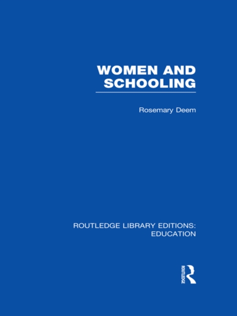 Women & Schooling, EPUB eBook