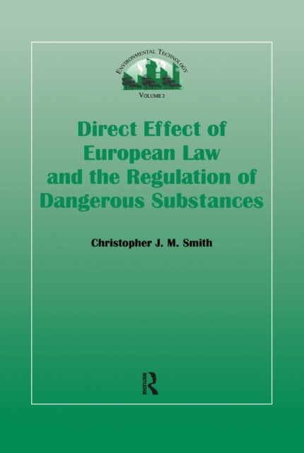 Direct Effect Of European Law, PDF eBook