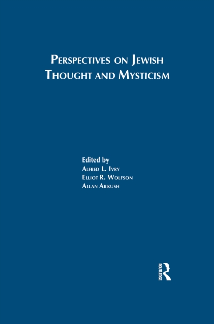 Perspectives on Jewish Thought and Mysticism, EPUB eBook