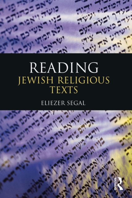 Reading Jewish Religious Texts, EPUB eBook
