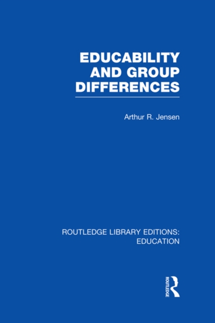 Educability and Group Differences, EPUB eBook