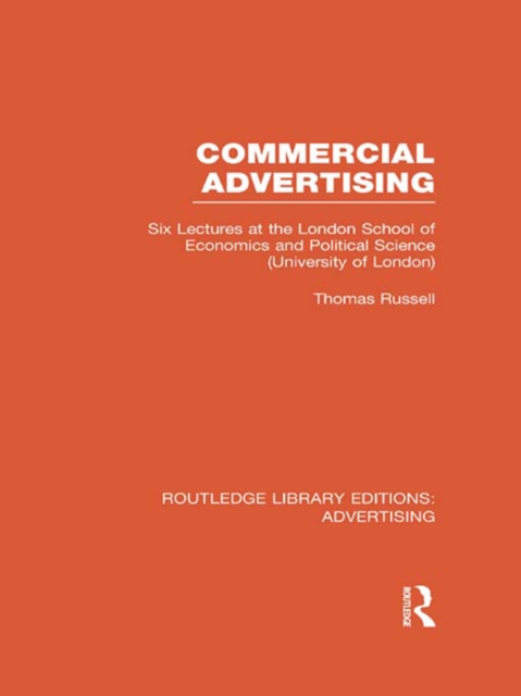 Commercial Advertising, PDF eBook