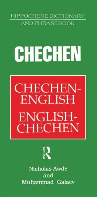 Chechen-English English-Chechen Dictionary and Phrasebook, PDF eBook